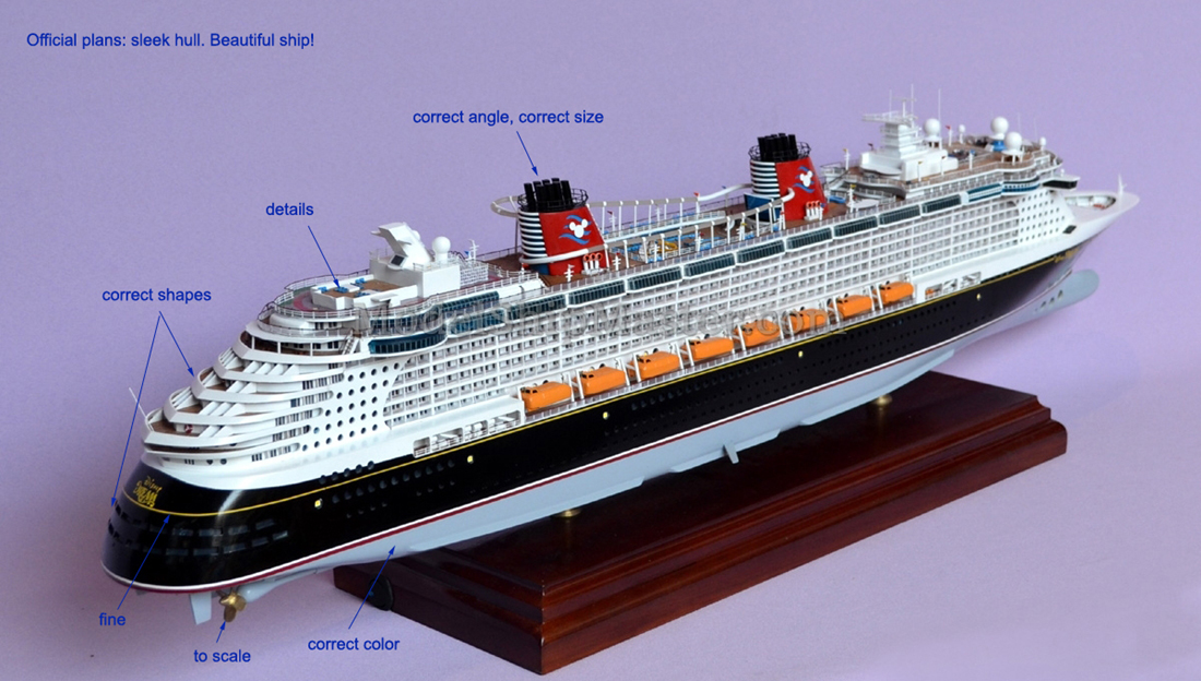 disney-dream-cruise-ship-model